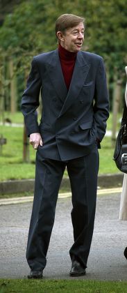 Jeremy Beadle funeral at St Marylebone Cemetery, East Finchley, London, Britain  - 14 Feb 2008
