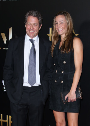 Hugh Grant Anna Elisabet Eberstein Editorial Stock Photo - Stock Image