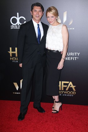 Lou Diamond Phillips Yvonne Boismier Phillips Editorial Stock Photo