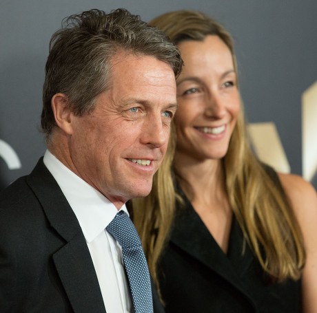 Hugh Grant Anna Elisabet Eberstein Editorial Stock Photo - Stock Image