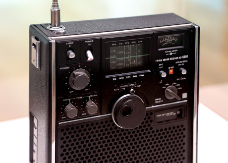 Shortwave Radio Receiver Icf5800 Editorial Stock Photo