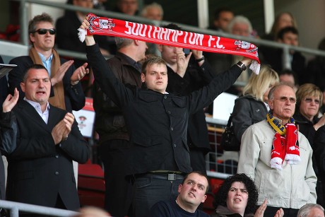 Southampton Fan Southampton Vs Charlton Athletic Editorial Stock Photo