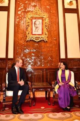 Prince William visit to Vietnam - 16 Nov 2016