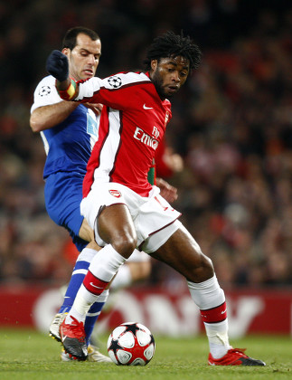Football Arsenals Alexandre Song Uefa Champions Editorial Stock Photo ...