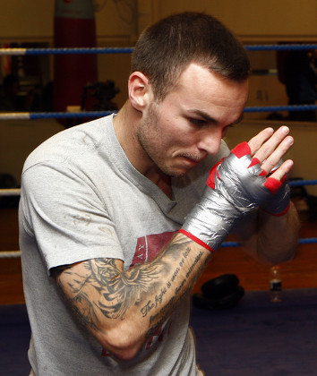 Boxing Kevin Mitchell Training Kevin Mitchell Editorial Stock Photo - Stock  Image