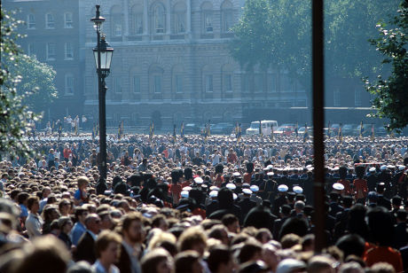 Lord Mountbattens Funeral Procession Editorial Stock Photo - Stock ...