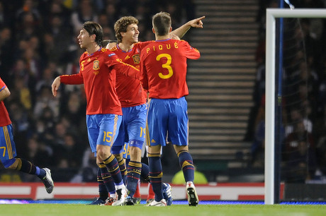 Euro 2012 Qualifying - Scotland vs. Spain - 12 Oct 2010