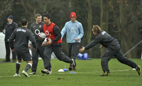 England training session held at the Pennyhill Park hotel on February 10, 2011 in Bagshot, Surrey,