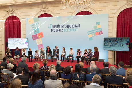 International Day of Children's Rights, Elysee Palace, Paris, France - 19 Nov 2016