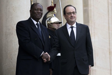 President of the Ivory coast Alassane Dramane Ouattara visit to Paris, France - 22 Nov 2016
