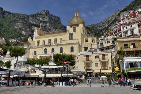 Santa Maria Assunta Church Positano Amalfi Editorial Stock Photo ...