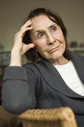 Angelika Schrobsdorff Born 1927 Germanjewish Writer Editorial Stock ...