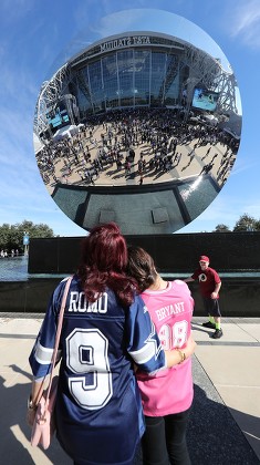 Att Stadium Prepares Merchandise Thanksgiving Game Editorial Stock