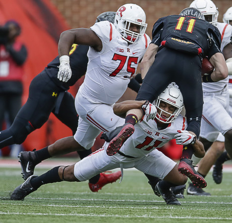 Rutgers Scarlet Knights Db 11 Isaiah Editorial Stock Photo - Stock ...