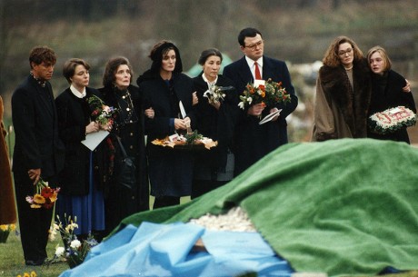 The Funeral of Roald Dahl - 29 Nov 1990