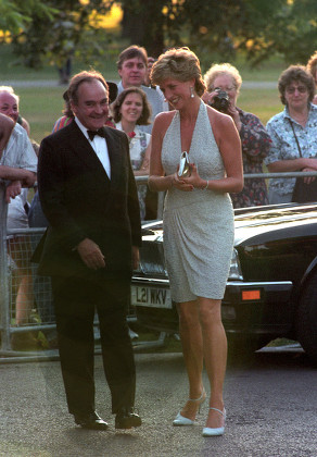 Lord Palumbo Greets Diana Princess Wales Editorial Stock Photo - Stock ...