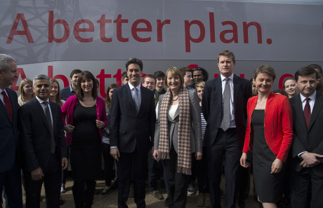 Ed Miliband and His Labour Shadow Cabinet - 27 Mar 2015