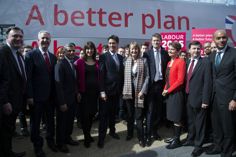 Ed Miliband and His Labour Shadow Cabinet - 27 Mar 2015