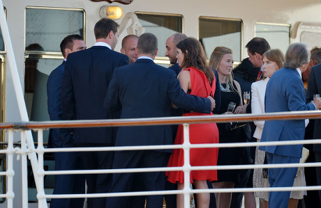 Pre-wedding Cocktail Party On the Royal Yacht Britannia Ahead of the Wedding of Zara Phillips and Mike Tindall - 29 Jul 2011