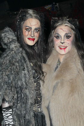 Cindy Adams takes the stage at 'CATS the Musical' as Grizzabella in Full Hair and Makeup to Announce her 8th Annual 'Blessing of the Animals', New York, USA - 30 Nov 2016