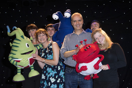'Aliens Love Underpants' Tea Party at Leicester Square Theatre Authors Claire Freedman and Ben Cort