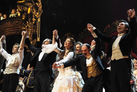 'Phantom of the Opera' 25th Anniversary Performance Curtain Call at the Royal Albert Hall - 02 Oct 2011