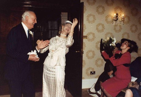 Sir Francis Renouf Marries Michele Countess Editorial Stock Photo ...