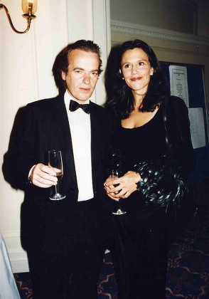The Book Aawards Martin Amis with His Wife Isabel Fonseca