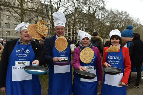 The Rehab Parliamentary Pancake Race.