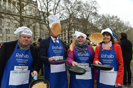The Rehab Parliamentary Pancake Race.