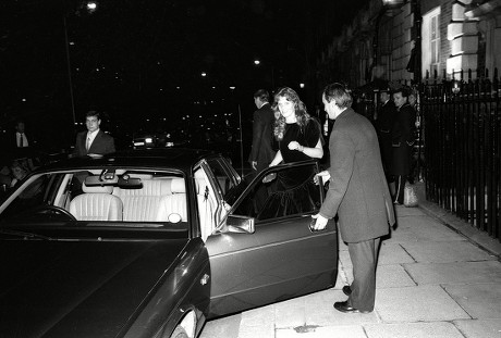 Prince and Princess of Wales Leave Annabel's Nightclub, Mayfair - 17 Nov 1987