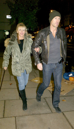 Leslie Ash with Her Husband Lee Chapman - 30 Oct 2008