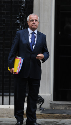 Tuesday Morning Cabinet Meeting at Number 10 Downing Street London Paul Myners Baron Myners Cbe is Financial Services Secretary (a Position Sometimes Referred to As City Minister) Outside Number 10 Downing Street
