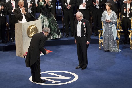Nobel Prize Award Ceremony, Stockholm Concert Hall, Sweden - 10 Dec 2016
