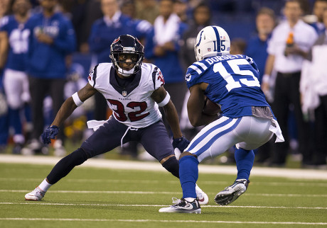 Indianapolis Colts wide receiver Phillip Dorsett (15) in action during an  NFL football game between the