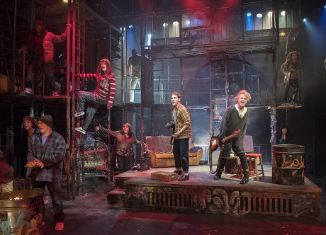 'Rent' Musical performed at the St James Theatre, London, UK, 12 Dec 2016