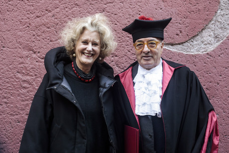 Honorary degree ceremony at La Sapienza University, Rome, Italy - 13 Dec 2016