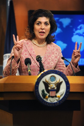 Us Special Representative to Muslim Communities Farah Pandith Holds a News Briefing at the Us State Department - 01 Jul 2009
