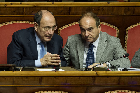 Senators Renato Schifani, Domenico Scilipoti