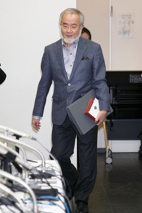 Nobel Prize in Physiology or Medicine winner press conference, Tokyo, Japan - 14 Dec 2016