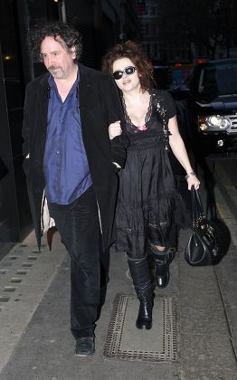 Tim Burton Helena Bonham Carter Editorial Stock Photo - Stock Image