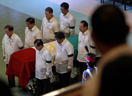 Casket Late Executive Minister Iglesia Ni Editorial Stock Photo Stock