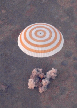 Russia Space Landing -  29 Sep 2006