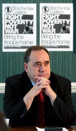 Leader Scottish Nationalist Party Alex Salmond Editorial Stock Photo ...