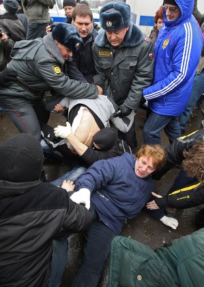 Russia Opposition Rally - Feb 2010