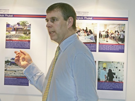Hrh Prince Andrew Duke York Gestures Editorial Stock Photo - Stock