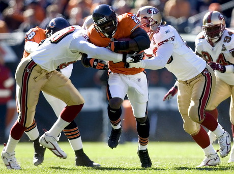 Chicago Bears Running Back Thomas Jones Editorial Stock Photo - Stock Image