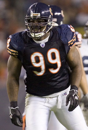 Chicago Bears Defensive Tackle Tank Johnson Editorial Stock Photo - Stock  Image