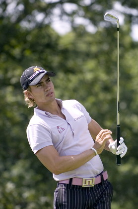 Camilo Villegas Colombia Follows Through On Editorial Stock Photo