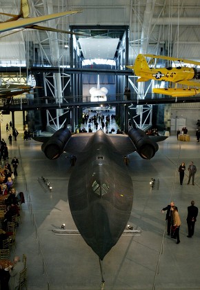 Sr71 Blackbird Sits On Display Example Editorial Stock Photo - Stock ...